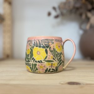 Skodelica roza vrtnarska cca 4 dcl