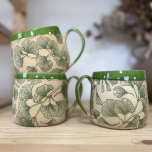 Skodelica ginko cca 3.5 dcl