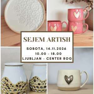 OBIŠČI ME NA SEJMU V LJUBLJANI v soboto, 14. 11. 2026